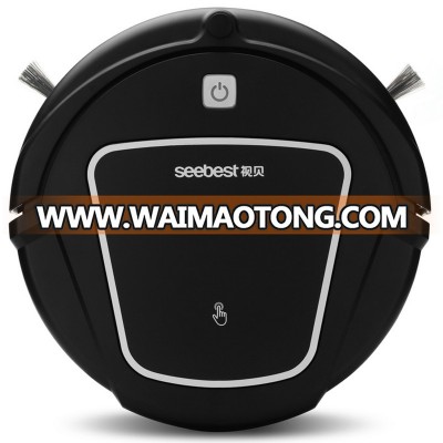 High suction power wet and dry vacuum cleaner robot with water tank