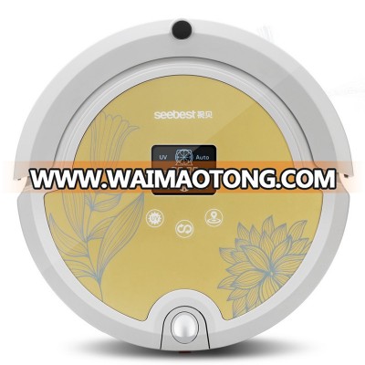 Robotic Vacuum Cleaner with LED Light, Multiple Modes